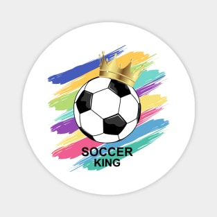 Soccer King - Soccer Ball Magnet